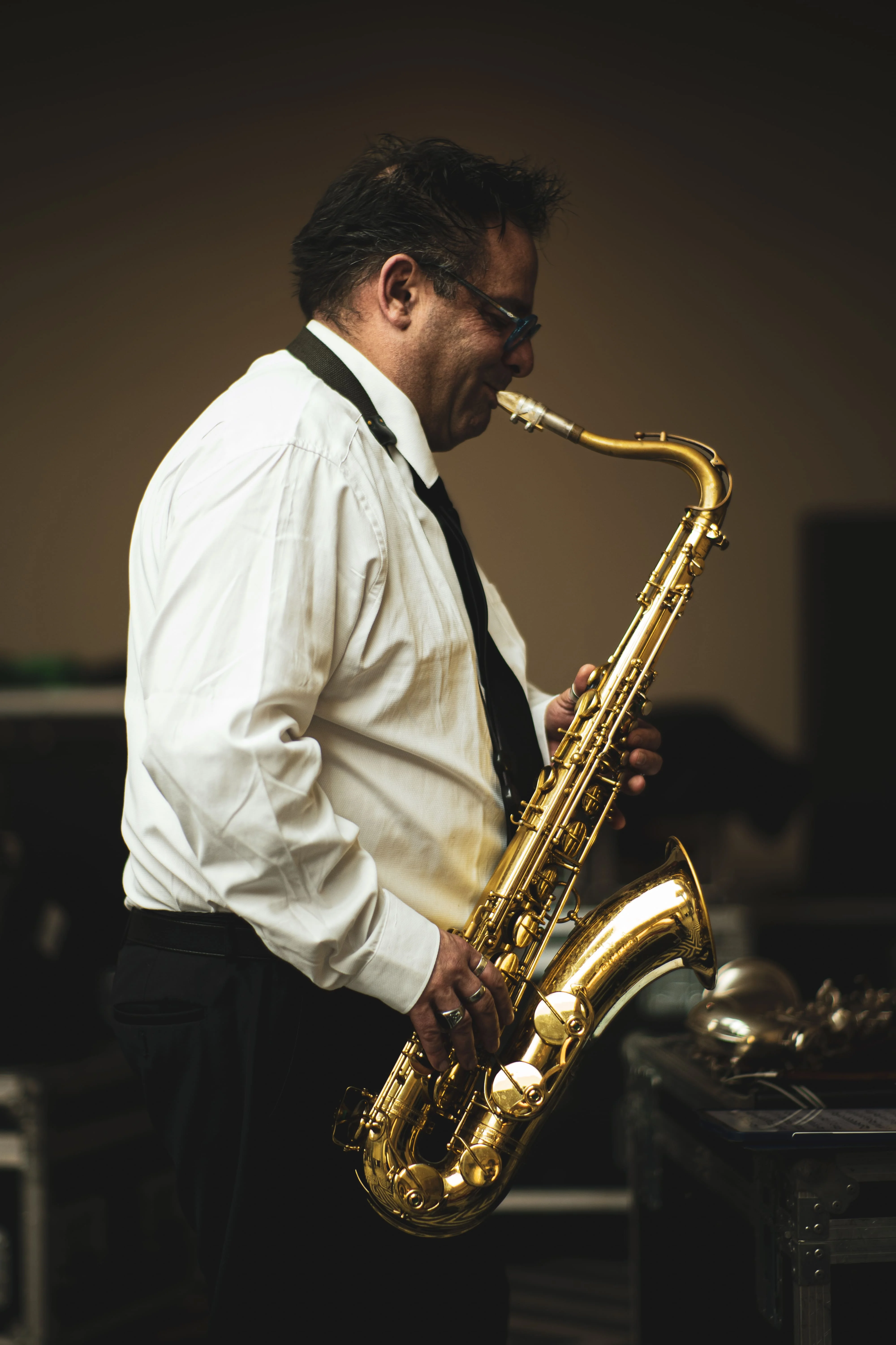 Concert WIB - Finale du concert avec fumée et projecteurs